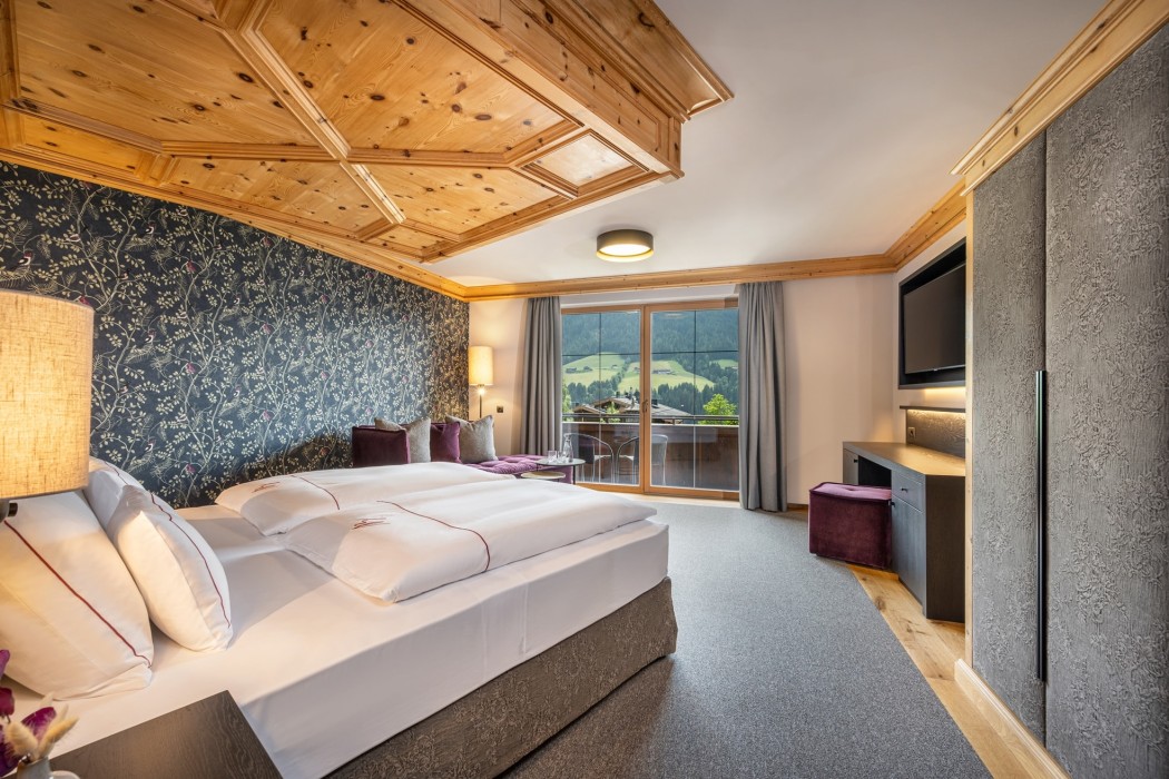 Chambre superior de l'hotel Böglerhof à Alpbach