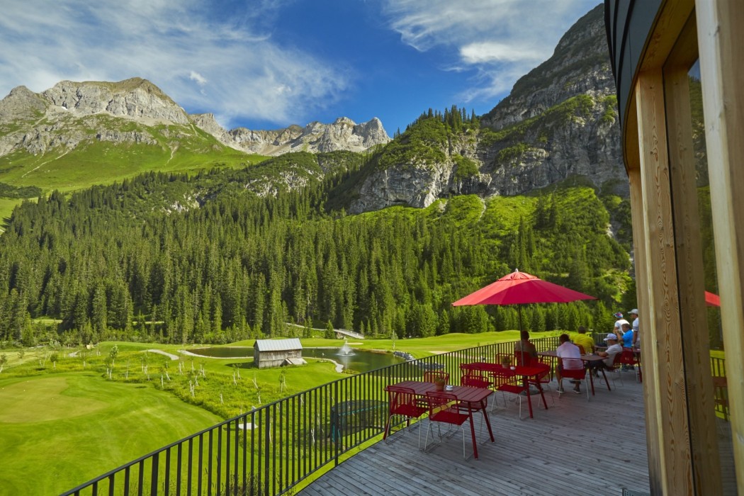 Golf Lech am Arlberg - Terrasse