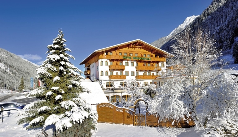 Vacances d'hiver à l'hôtel Bergcristall dans la vallée de Stubai