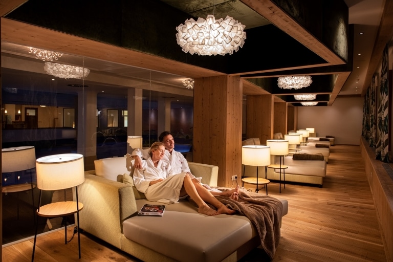 Détente dans l'hôtel Alpenhof à Hintertux en Tyrol