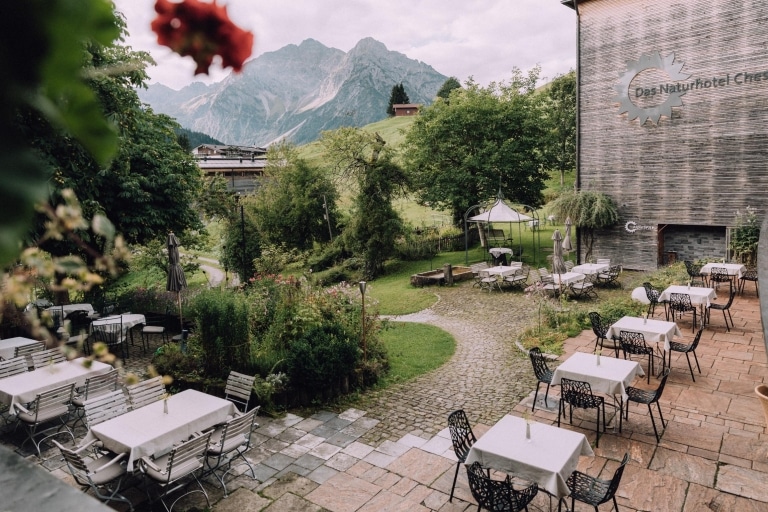 Vacances de nature au Naturhotel Chesa Valisa dans le Vorarlberg