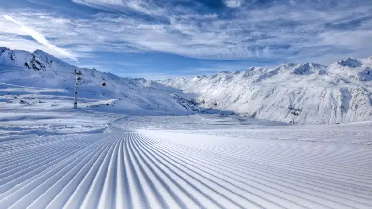 Pistes damées, domaine de ski Obergurgl © Ötztal Tourismus